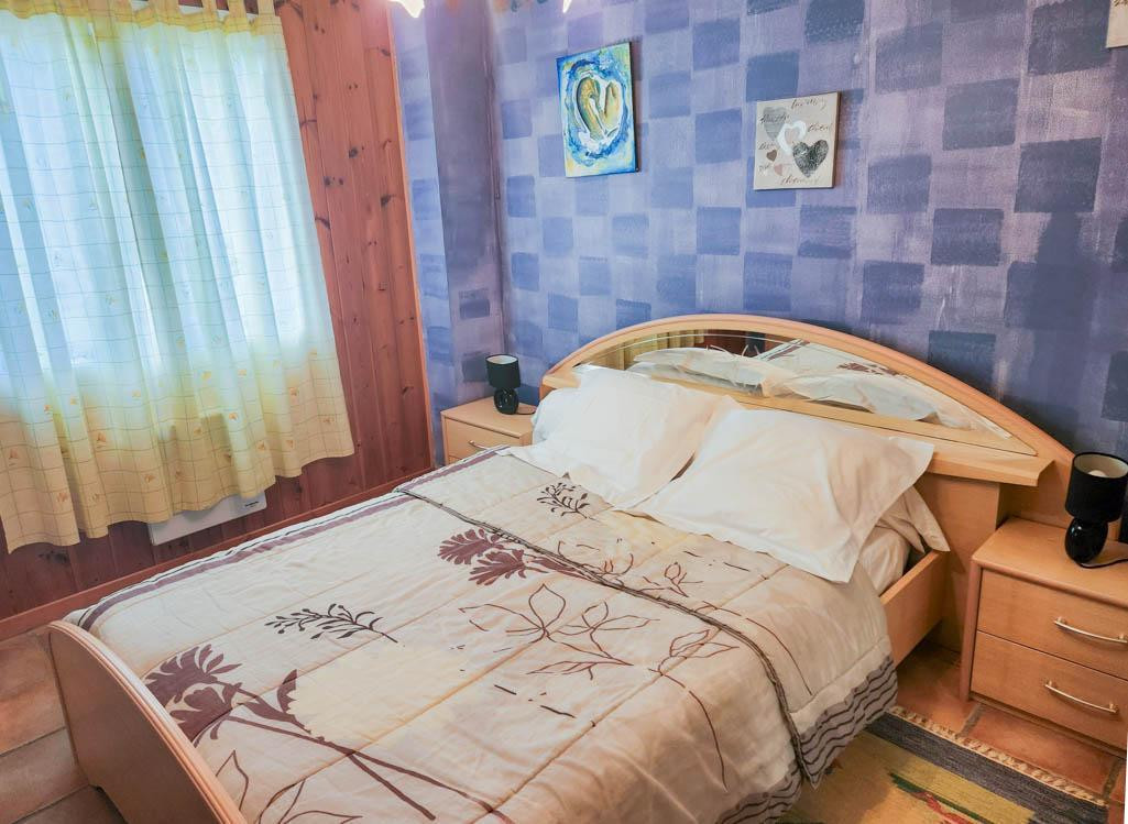 Chambre avec lit double